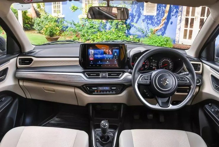 салон Suzuki Dzire, новый Suzuki Dzire, Suzuki Dzire 2025 седан Suzuki, Suzuki Swift, Suzuki Dzire 2025 седан Suzuki