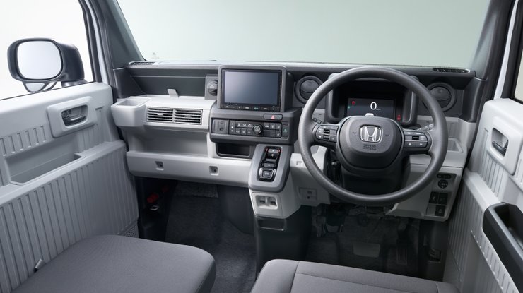 салон Honda N-VAN e, Honda N-VAN, новая Honda N-VAN, электромобиль Honda, электромобиль Honda