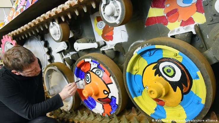 Германия, Украина, Россия, танк