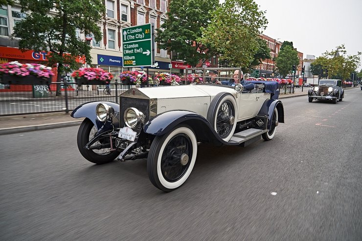 Rolls-Royce Silver Ghost, Rolls-Royce, ретро-авто