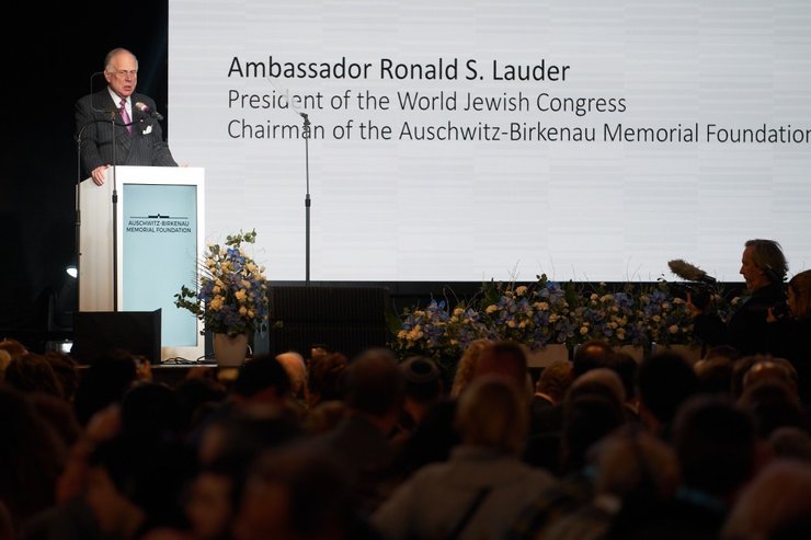 Зеленский, Аушвиц, холокост