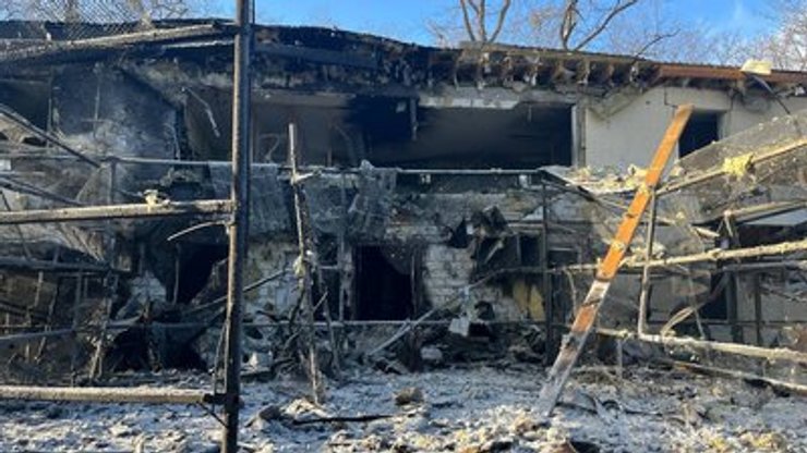 Удар ЗС РФ по Фельдман Екопарк під Харковом