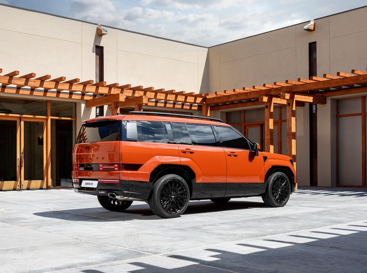 Hyundai Santa Fe, Hyundai Santa Fe 2024, новый Hyundai Santa Fe, кроссовер Hyundai