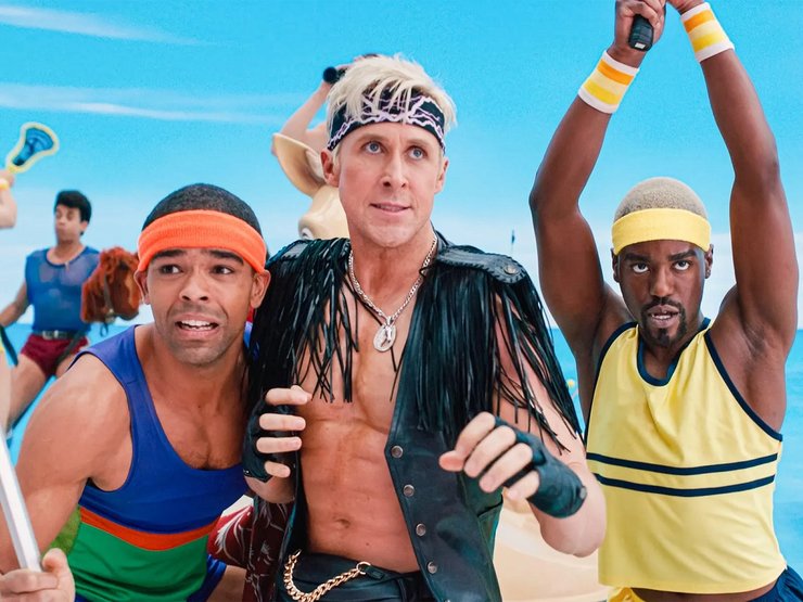 Райан Гослинг в фильме "Барби"