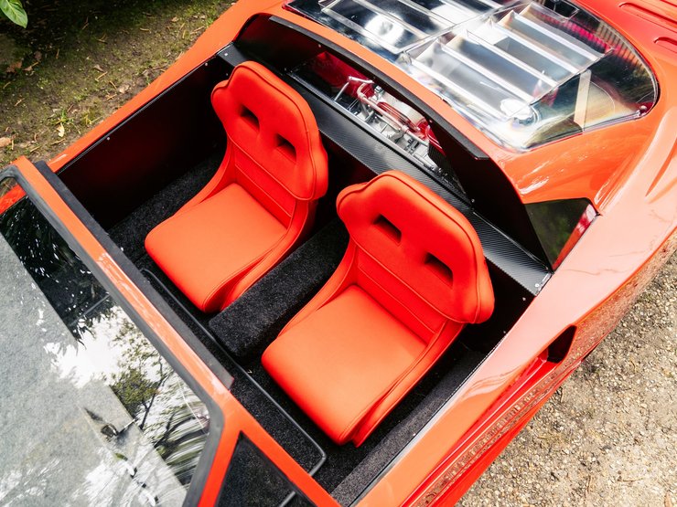 Ferrari F40, суперкар Ferrari, копия Ferrari, клон ferrari