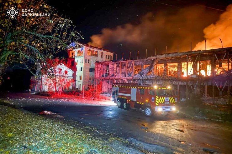 Наслідки обстрілу Харківської області