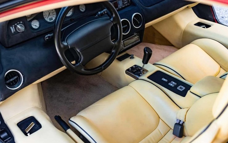 салон Vector M12, Vector M12 1996, суперкар Vector, Lamborghini Diablo