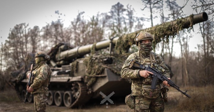 Фото САУ "Піон" 43 ОАБ ЗСУ