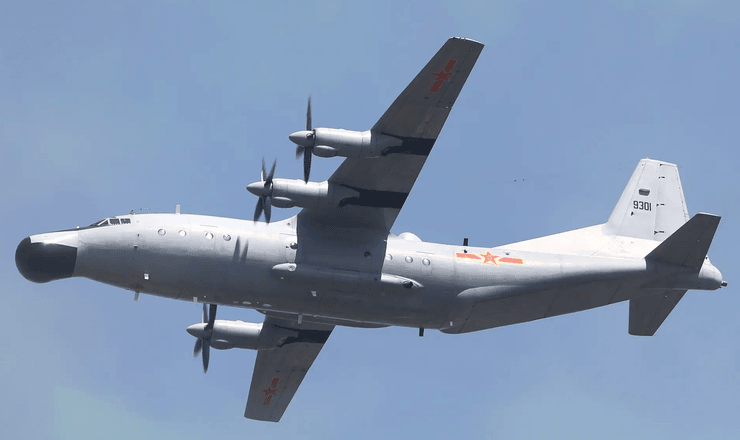 китайська авіація, десантні операції