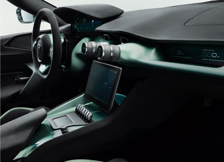 салон Rimac Nevera R, Rimac Nevera, новый Rimac Nevera, суперкар Rimac, электромобиль Rimac, электромобиль Rimac