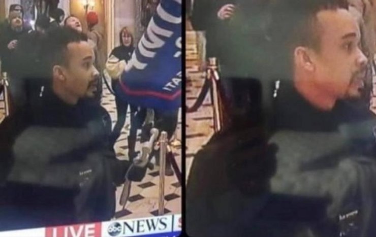 Капитолий, США, Арест, Антифа, Джон Салливан, Дональд Трамп