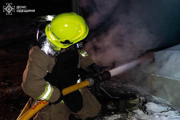 Атака на энергообъекты Одесской области