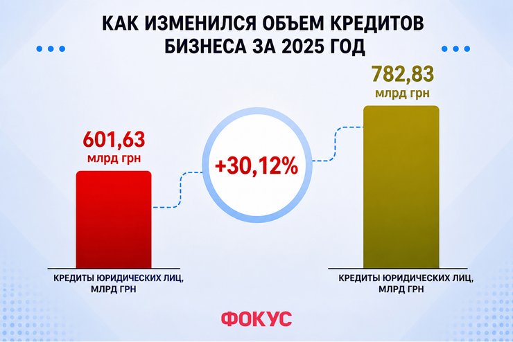 Как изменился объем кредитов бизнесу за 2025 год Рейтинг Фокуса: как банки выдавали кредиты бизнесу в 2025 году