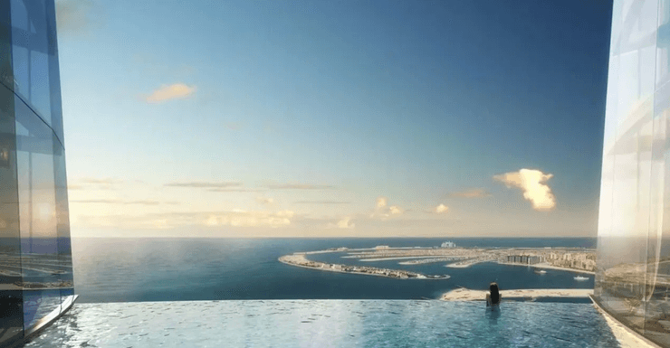 Найвищий інфініті-басейн у світі