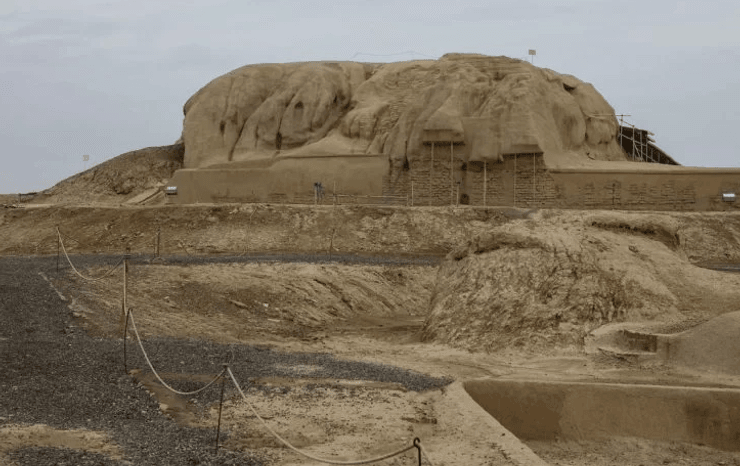 зиккурат, проклятый город, наводнение, древнейший зиккурат, зиккурат в иране, исследования, артефакты в зиркурате,