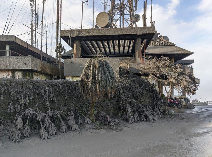 извержение вулкана Тааль, Филиппины