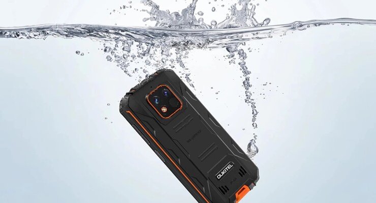 телефону Oukitel WP18, телефону Oukitel WP18 під водою