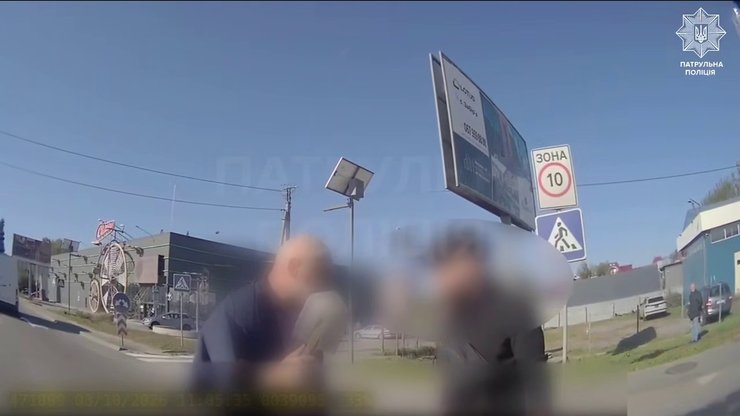 Порушення правил дорожнього руху — переслідування у Софіївській Борщагівці