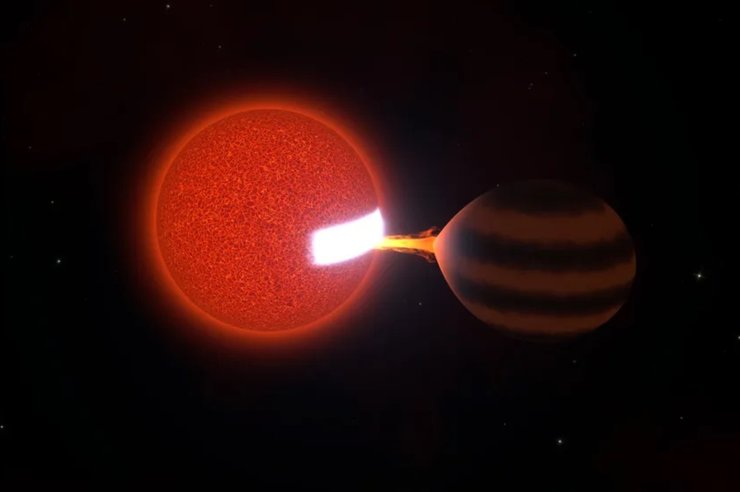 Система ZTF J0440+2325. Ілюстрація