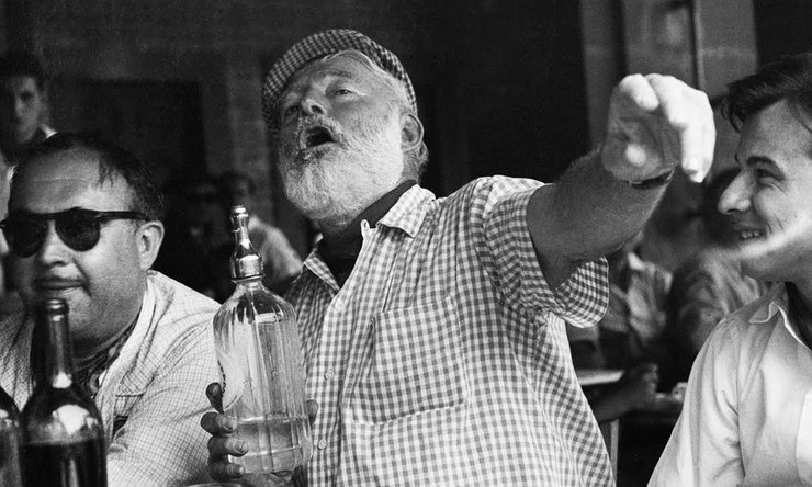 Эрнест Хемингуэй, алкоголь