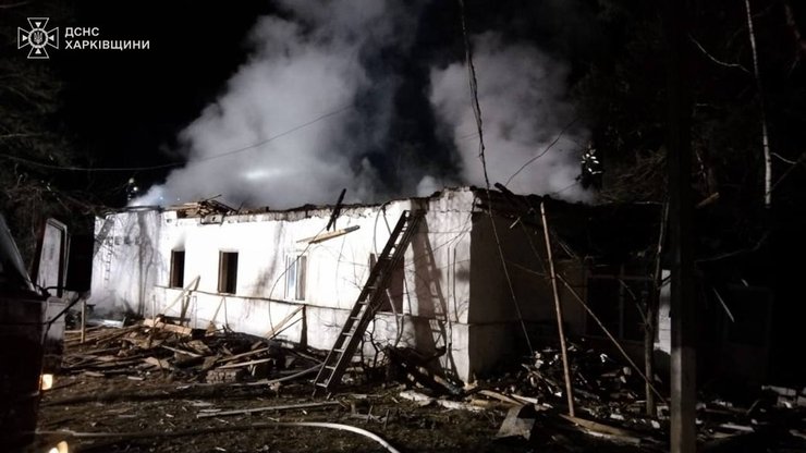 Наслідки російської атаки, ДСНС, Харківщина