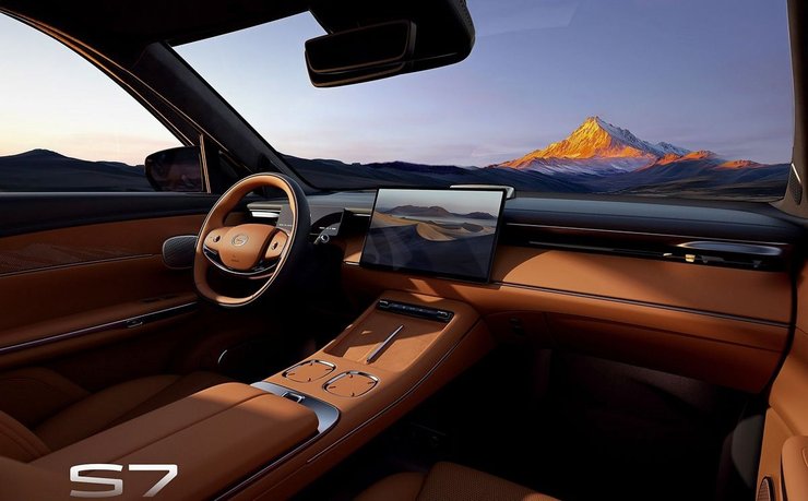 салон GAC S7, новий GAC Trumpchi S7, GAC Trumpchi, кросовер GAC