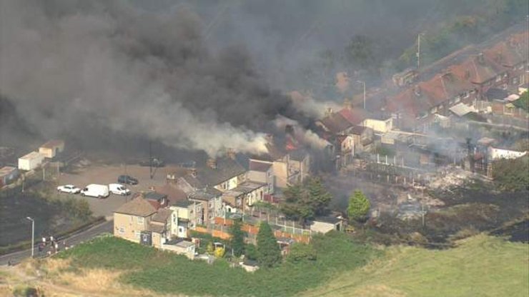 пожар, Лондон