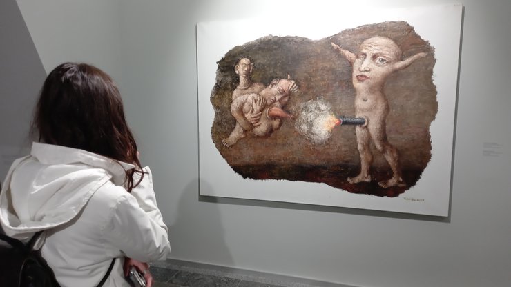 постмодернізм, живопис ройтбурда, Виставка ройтбурда, Олександр Ройтбурд, Теорема влади, PinchukArtCentre