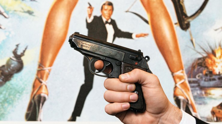 пистолеты джеймса бонда
