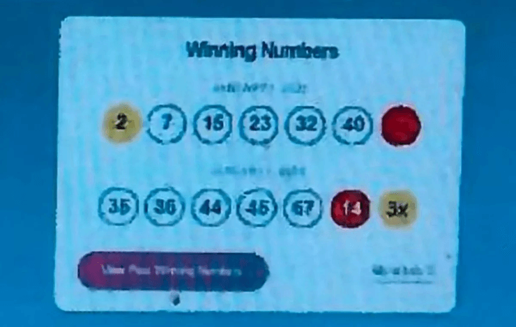 Переможець лотереї, лотерейний білет, лотерея, виграшні числа, помилка сайту, тест, гроші, суд, подав до суду, знімок екрана