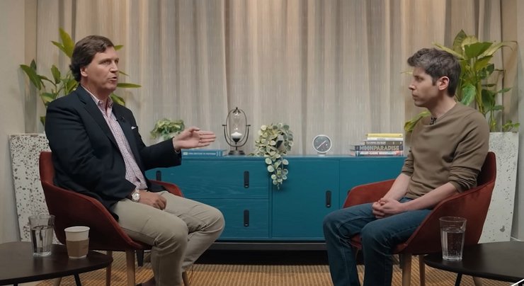 такер карлсон сем альтман