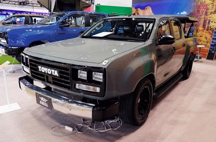 Toyota Hilux 2023, Toyota Hilux, пикап Toyota Hilux, тюнинг Toyota Hilux, новая Toyota Hilux