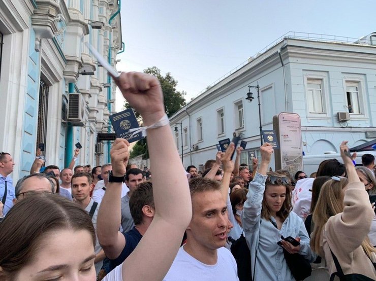 москва, выборы в беларуси, 2020, президентские выборы, протесты