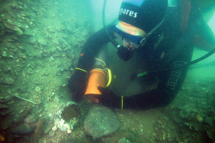 предметы медного века под водой