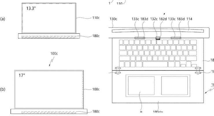 ноутбук, патент, схема