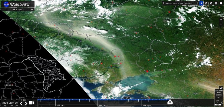 Житомир, пыль, буря,