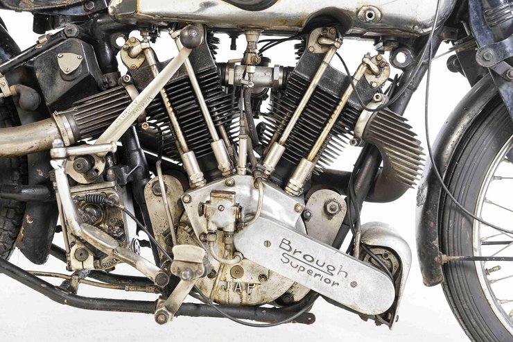 мотор Brough Superior, Brough Superior SS100, мотоцикл Brough Superior