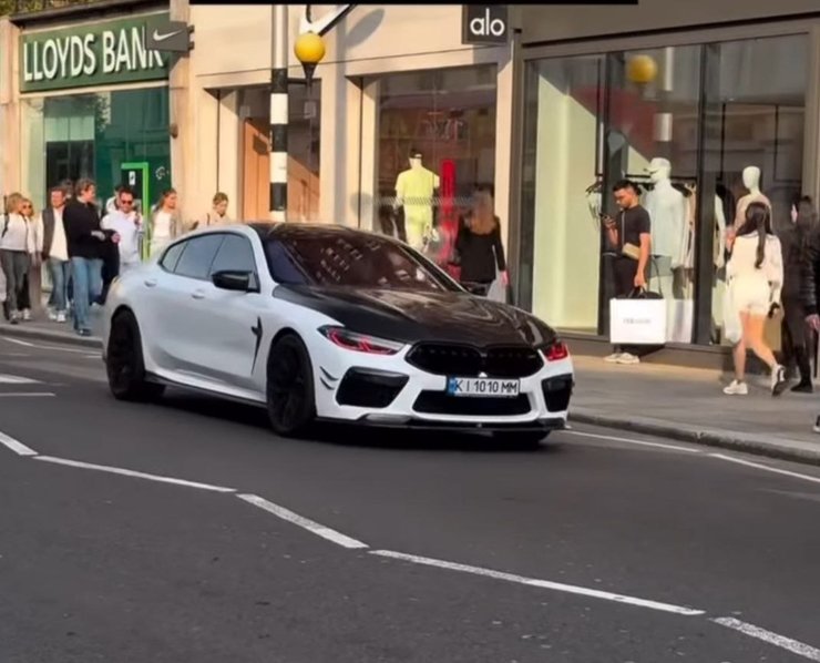 BMW M8 GranCoupe, Авто Мудрика, Михайло Мудрик, BMW M8
