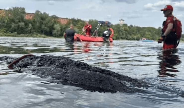 Военные нашли древнее каноэ, старинная лодка, польские военные, деревянное каноэ, археологи, древняя реликвия