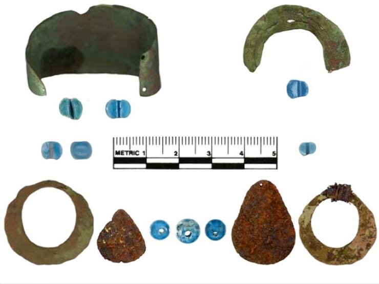 бронзовые украшения, Америка, Аляска, находка