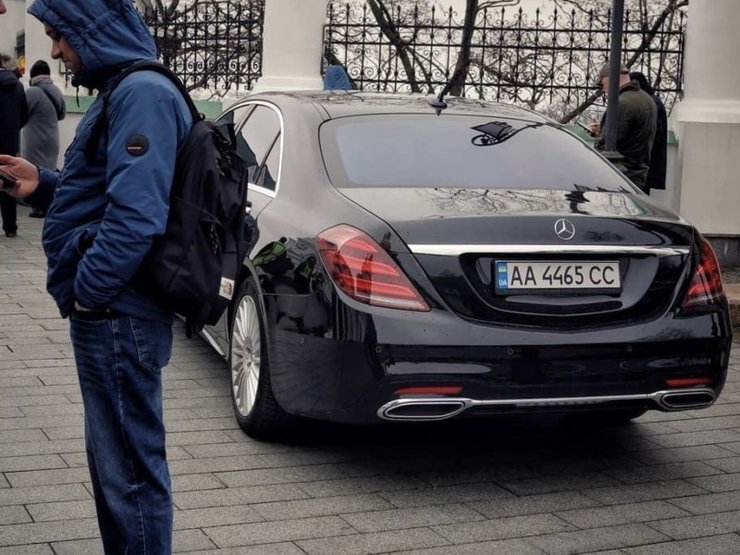 мерседес Павло Лебідь, митрополит Павло, Павло Лебідь, митрополит Павло Mercedes, Mercedes S-class