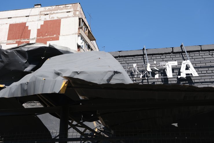 Удар беспилотника по Новой почте в Крамоторске унес жизнь человека