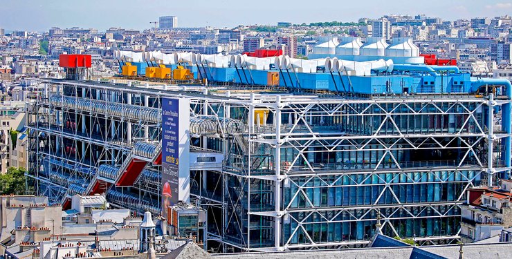 Париж, Центр Жоржа Помпіду, українські художники у Франції