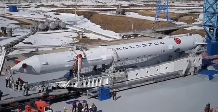 ракета Ангара, запуск, космодром Плесецк