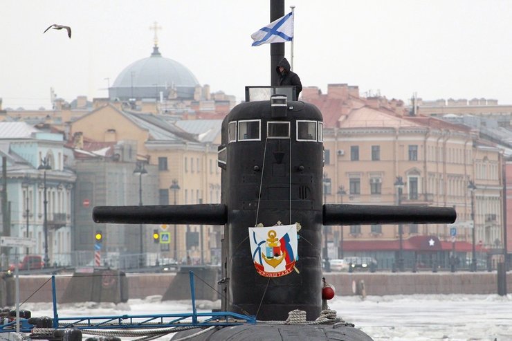 Російський підводний човен Б-586 "Кронштадт"