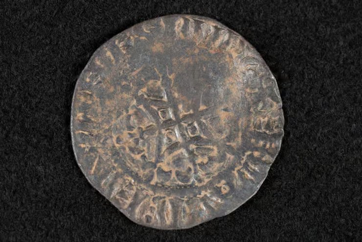 Монета отчеканена во времена Давида I