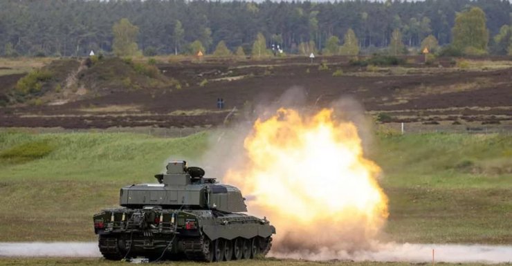 Британский танк Chellenger 3