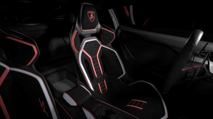 Салон Lamborghini Revuelto
