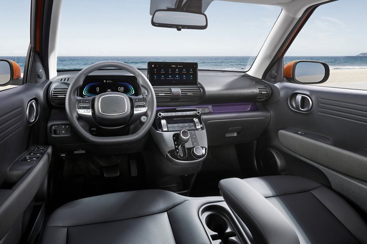 салон Hyundai Casper, новий Hyundai Casper, кросовер Hyundai, Hyundai Casper 2025