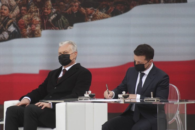 зеленский в польше